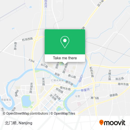 北门桥 map