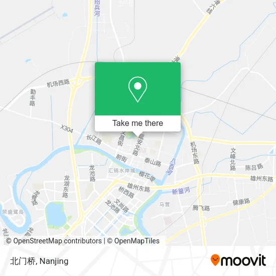 北门桥 map