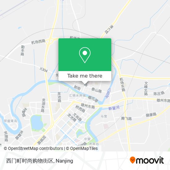 西门町时尚购物街区 map