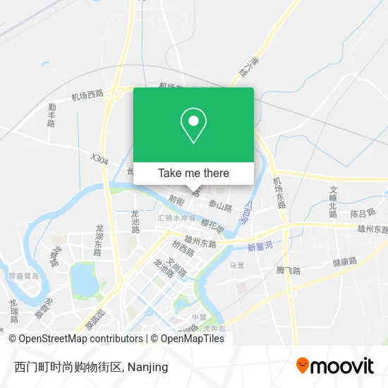 西门町时尚购物街区 map