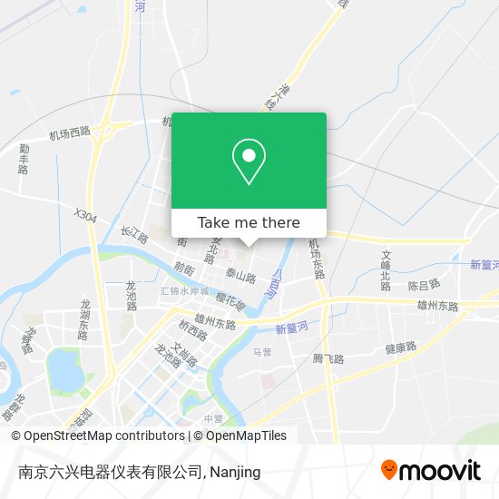 南京六兴电器仪表有限公司 map