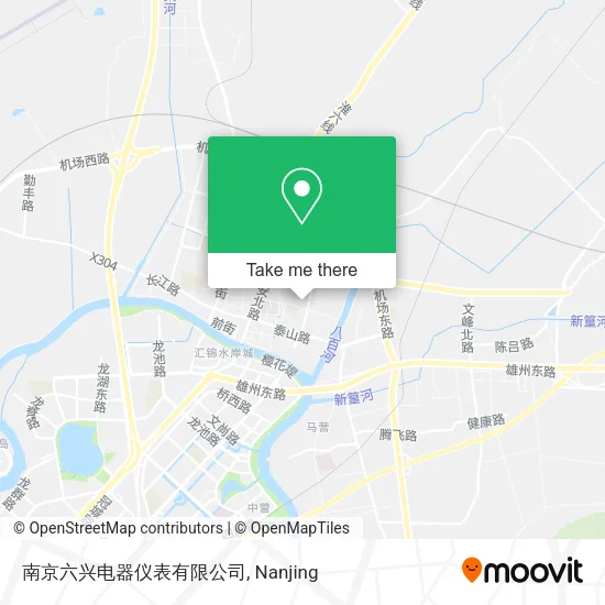 南京六兴电器仪表有限公司 map