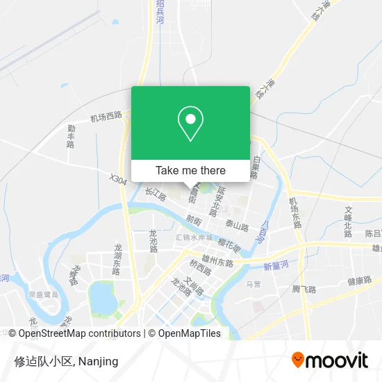 修迠队小区 map
