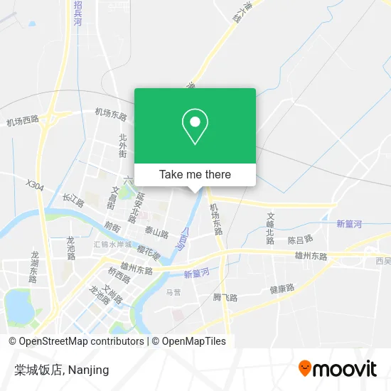棠城饭店 map