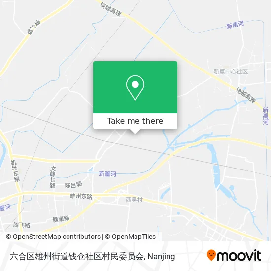 六合区雄州街道钱仓社区村民委员会 map