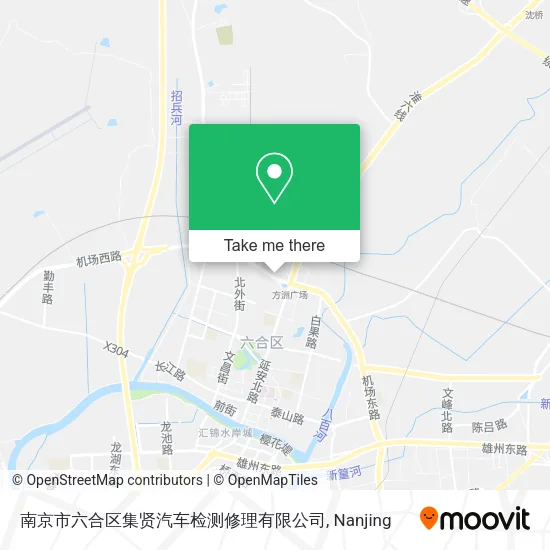 南京市六合区集贤汽车检测修理有限公司 map