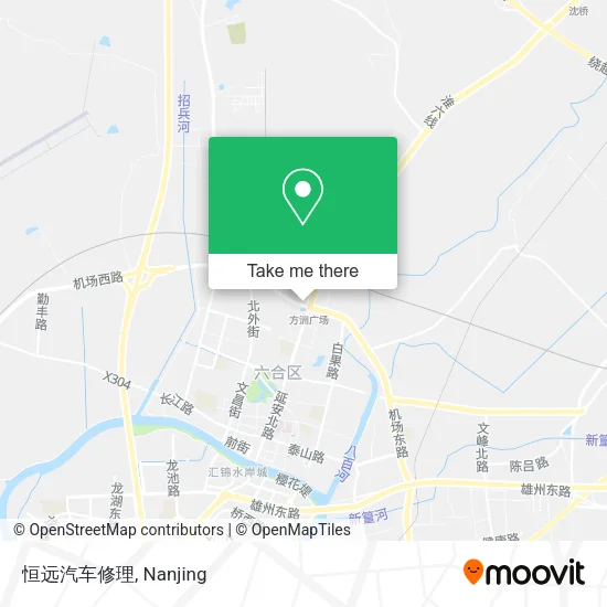 恒远汽车修理 map