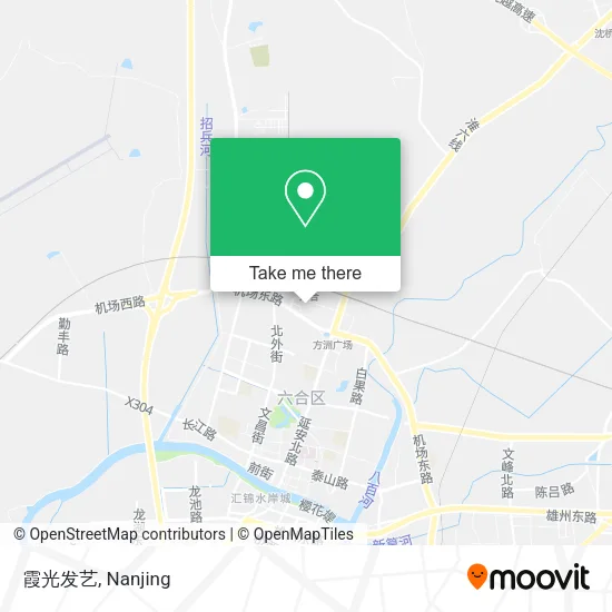 霞光发艺 map