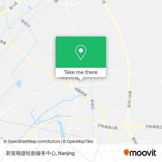 新簧顺捷轮胎服务中心 map
