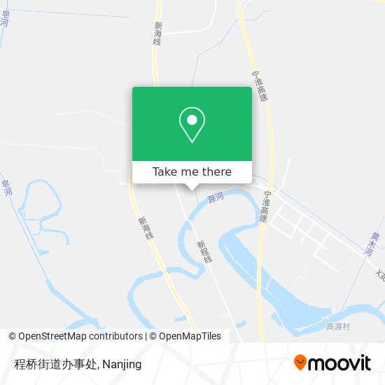 程桥街道办事处 map