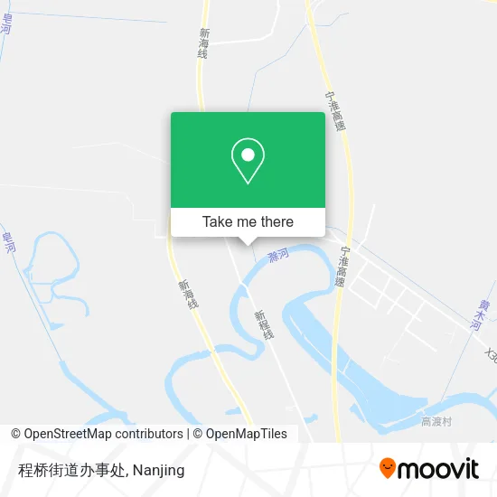 程桥街道办事处 map