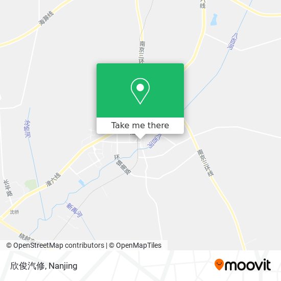 欣俊汽修 map