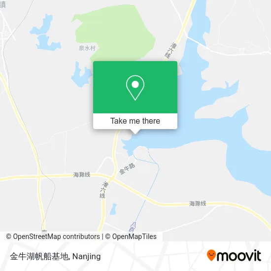 金牛湖帆船基地 map