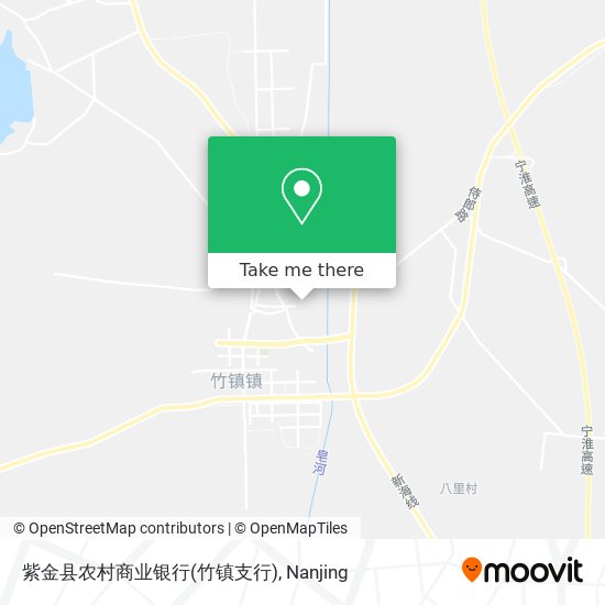 紫金县农村商业银行(竹镇支行) map