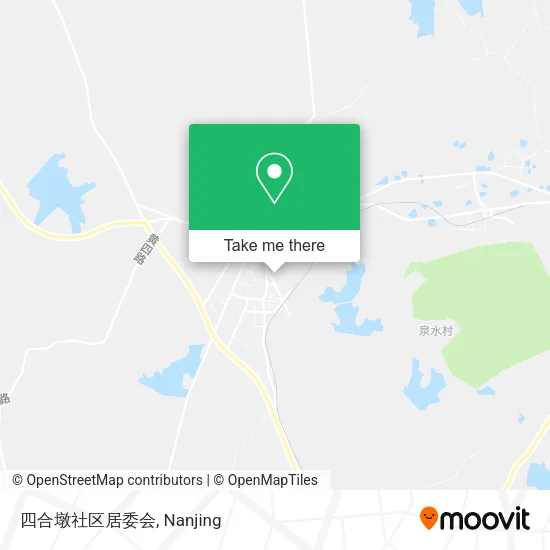 四合墩社区居委会 map