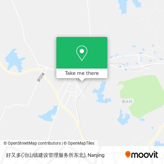 好又多(冶山镇建设管理服务所东北) map