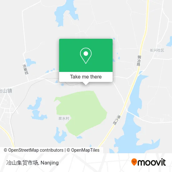 冶山集贸市场 map