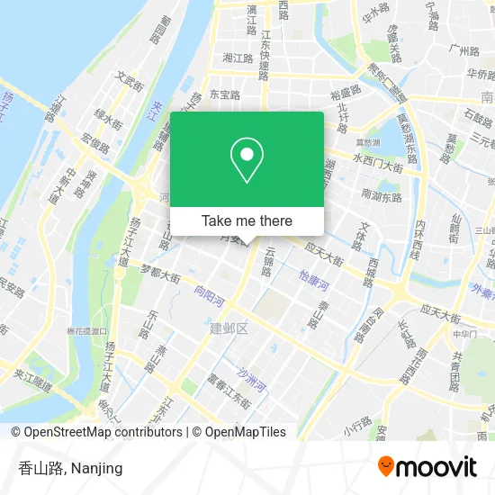 香山路 map