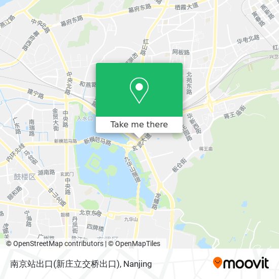 南京站出口(新庄立交桥出口) map