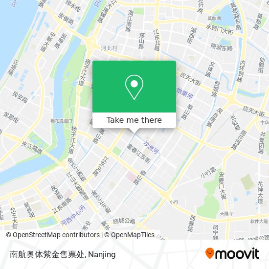 南航奥体紫金售票处 map
