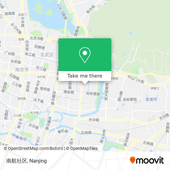 南航社区 map