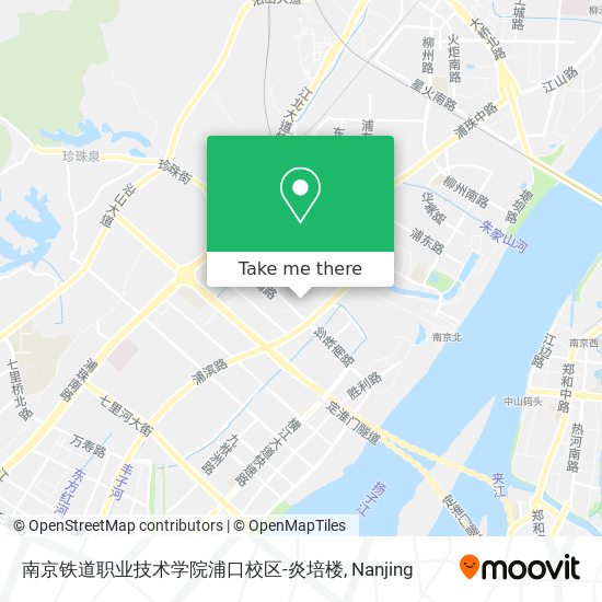 南京铁道职业技术学院浦口校区-炎培楼 map