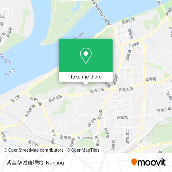 紫金华城修理站 map
