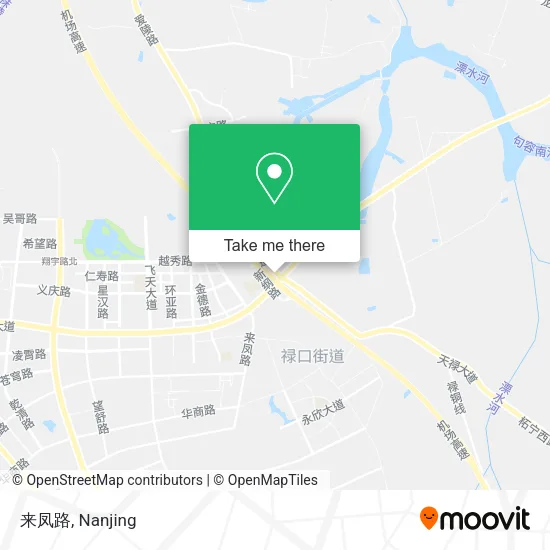 来凤路 map
