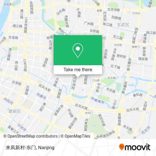 来凤新村-东门 map