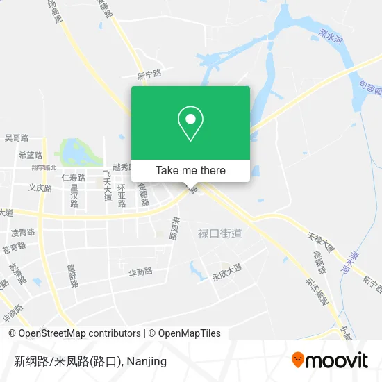 新纲路/来凤路(路口) map