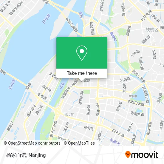 杨家面馆 map