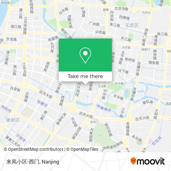 来凤小区-西门 map