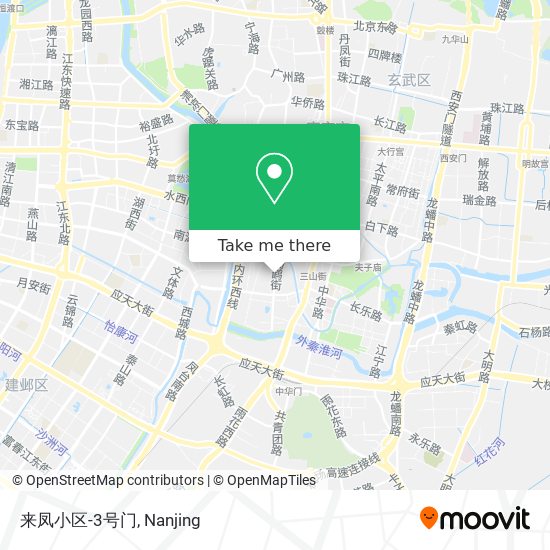 来凤小区-3号门 map