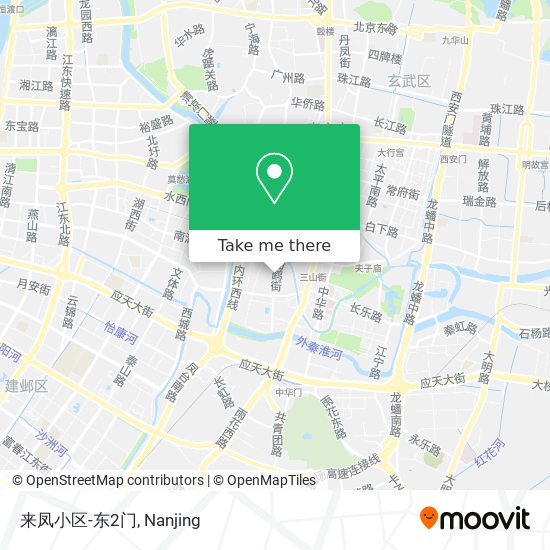 来凤小区-东2门 map