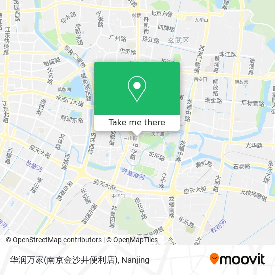 华润万家(南京金沙井便利店) map