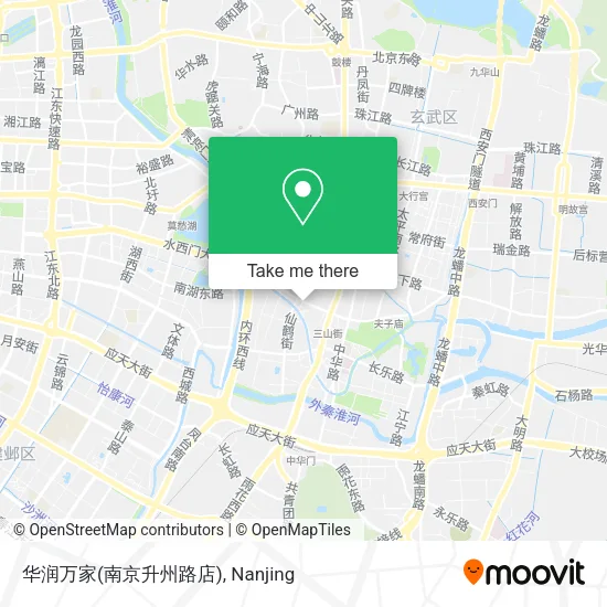 华润万家(南京升州路店) map