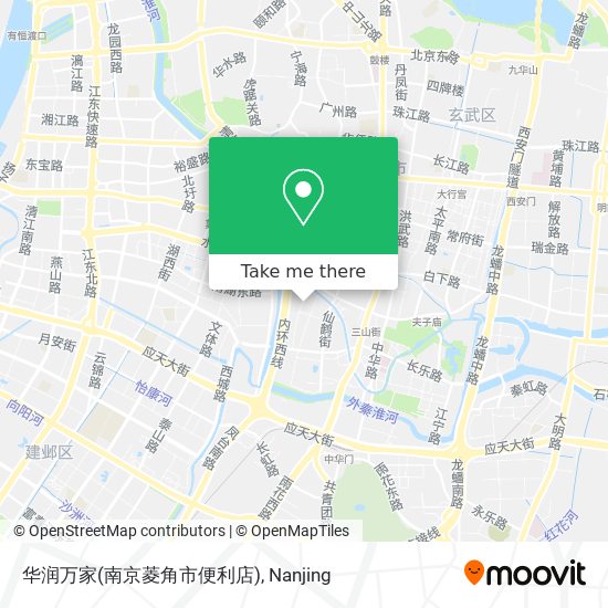 华润万家(南京菱角市便利店) map