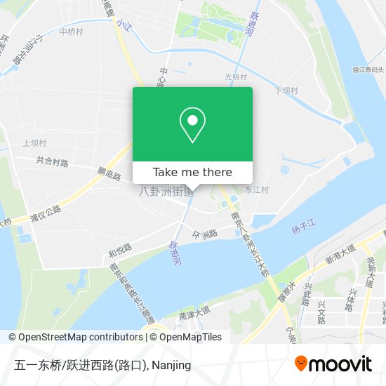 五一东桥/跃进西路(路口) map