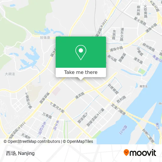 西场 map