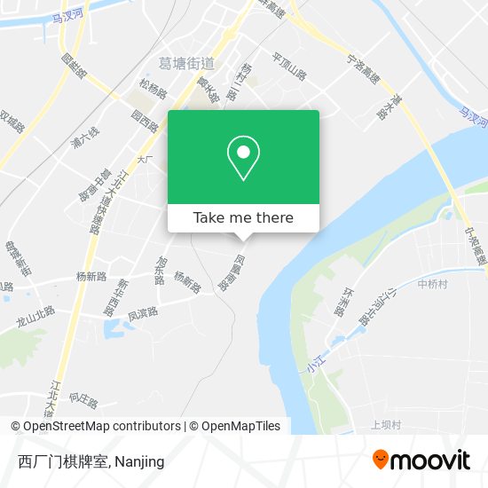 西厂门棋牌室 map