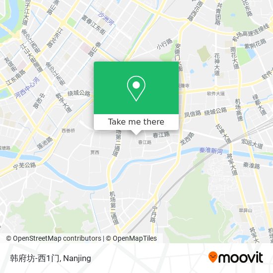 韩府坊-西1门 map