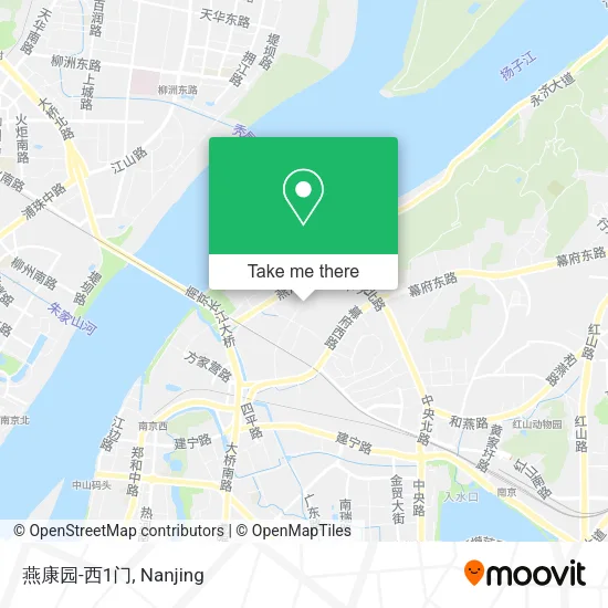 燕康园-西1门 map