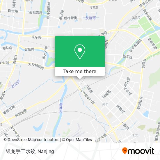 银龙手工水饺 map