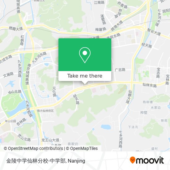 金陵中学仙林分校-中学部 map