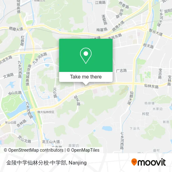 金陵中学仙林分校-中学部 map