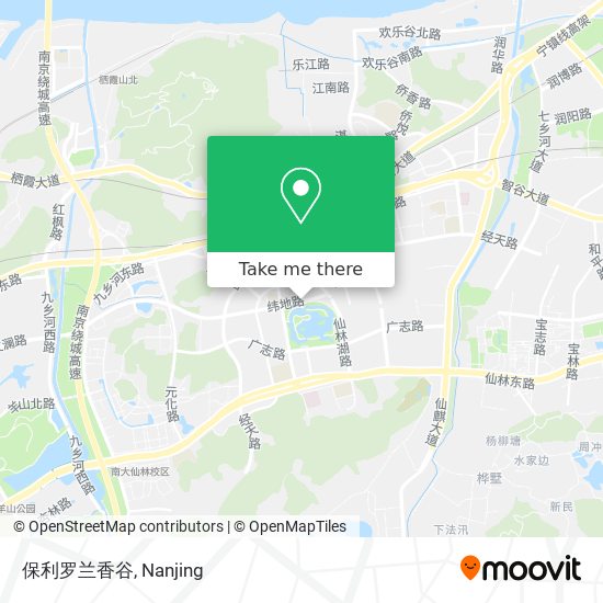 保利罗兰香谷 map