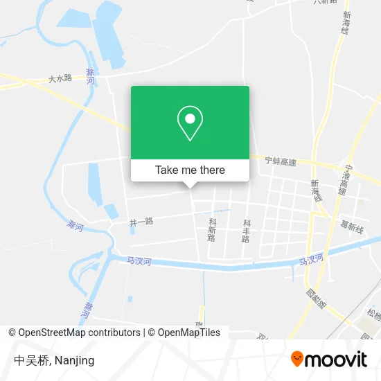 中吴桥 map