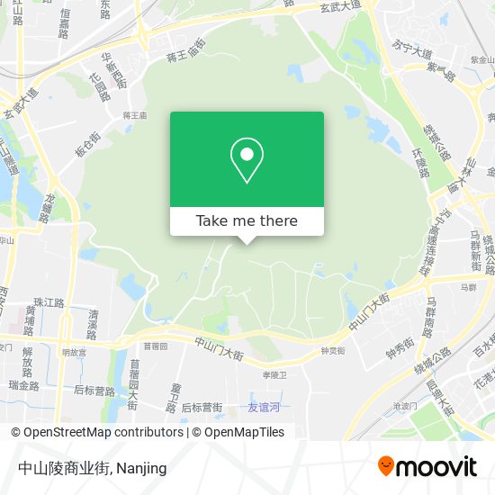 中山陵商业街 map