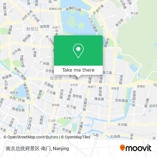 南京总统府景区-南门 map