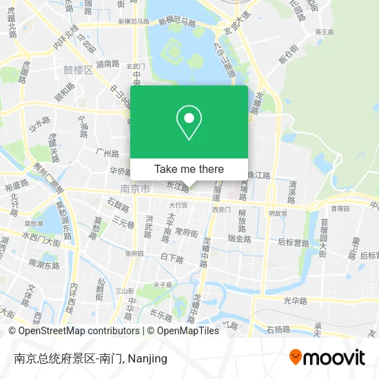 南京总统府景区-南门 map